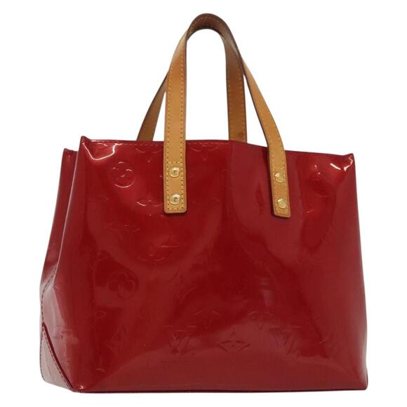 LOUIS VUITTON Monogram Vernis Reade PM Hand Bag Pomme D'amour M91990 - Picture 1 of 16